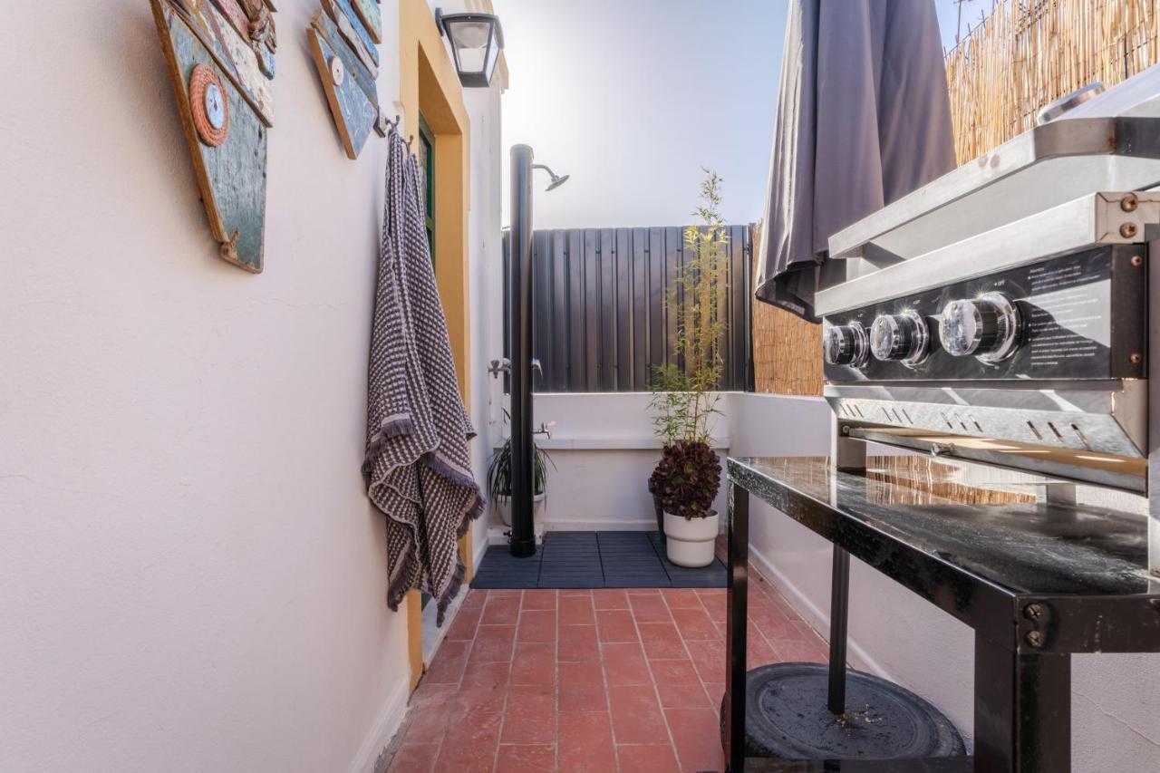 Arty Vintage Townhouse With Rooftop Shower & Sun Loungers Olhao Luaran gambar