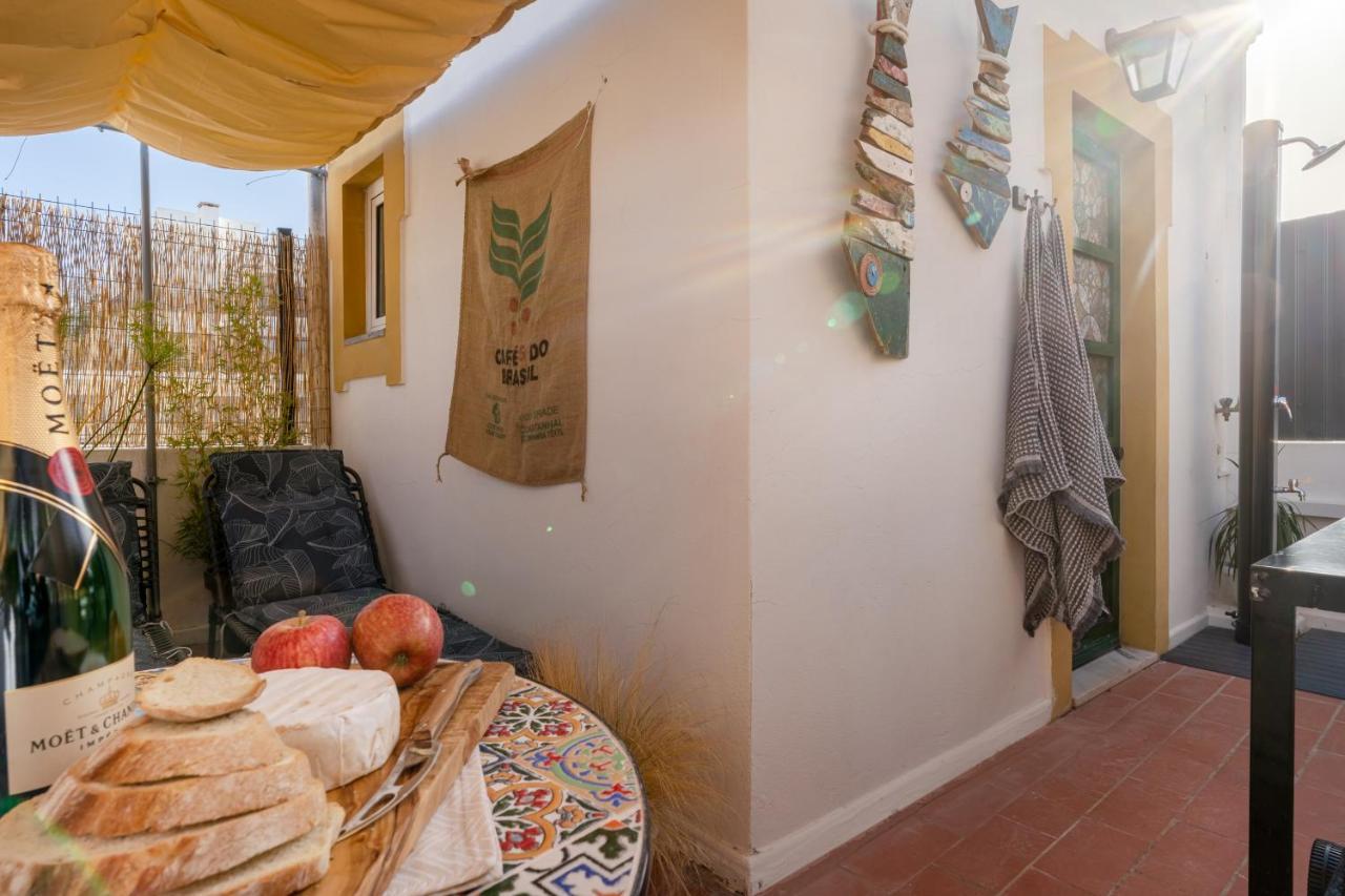 Arty Vintage Townhouse With Rooftop Shower & Sun Loungers Olhao Luaran gambar