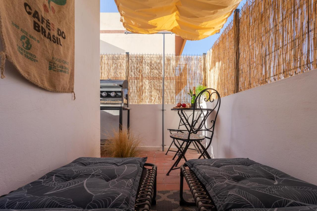 Arty Vintage Townhouse With Rooftop Shower & Sun Loungers Olhao Luaran gambar