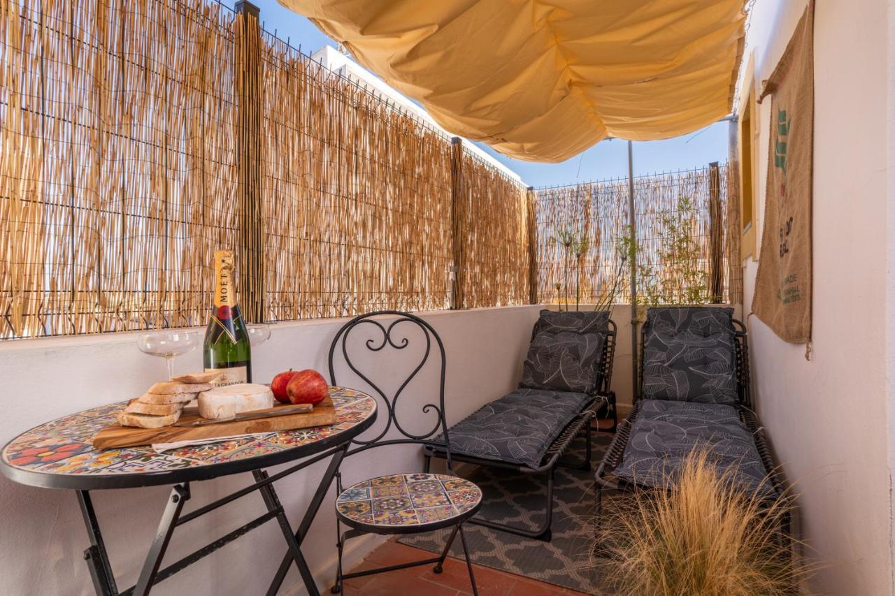 Arty Vintage Townhouse With Rooftop Shower & Sun Loungers Olhao Luaran gambar